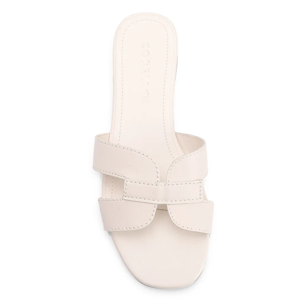Rasteirinha Couro Off White - imagem 5
