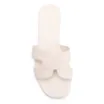 Rasteirinha Couro Off White - imagem 5