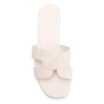 Rasteirinha Couro Off White - imagem 5
