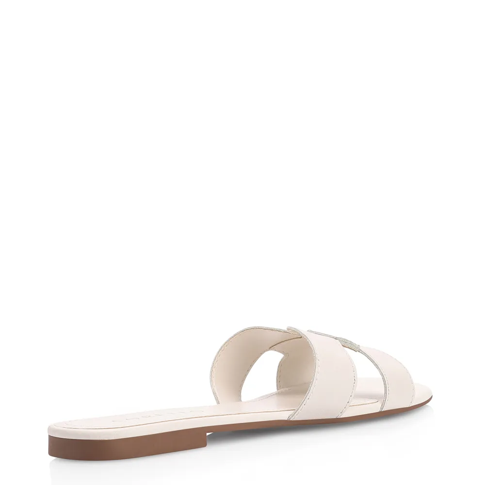 Rasteirinha Couro Off White - imagem 3