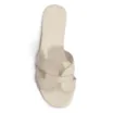 Rasteirinha Couro Off White - imagem 6