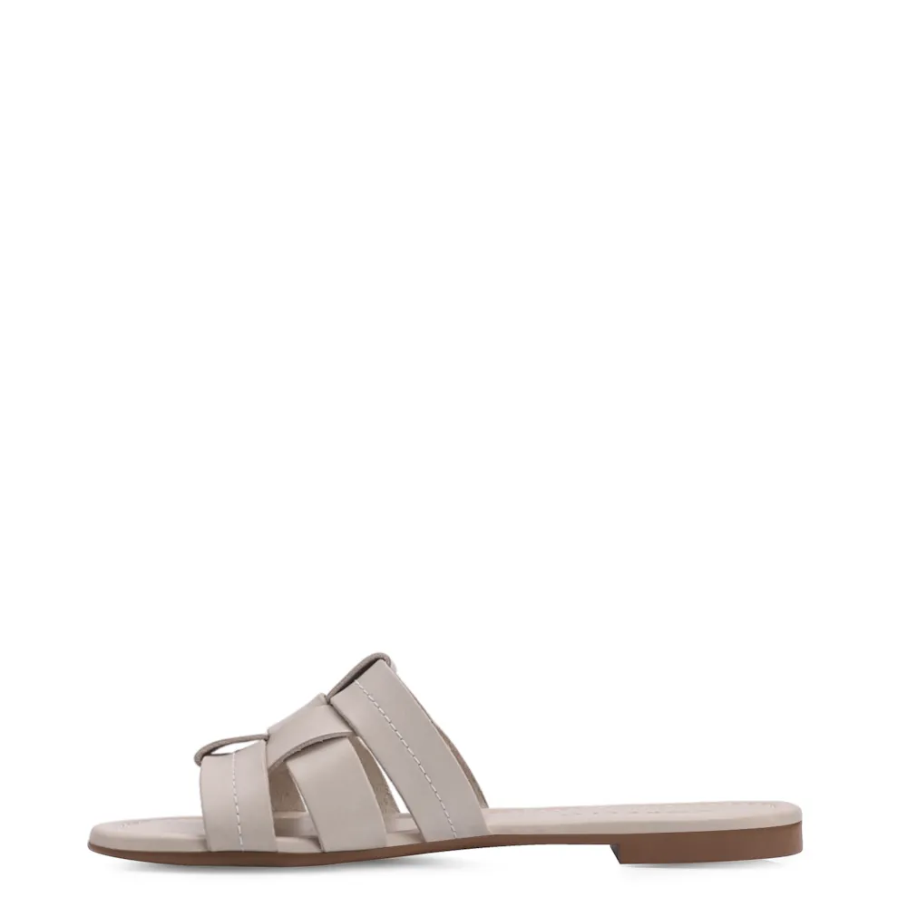 Rasteirinha Couro Off White - imagem 4