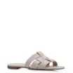 Rasteirinha Couro Off White - imagem 1