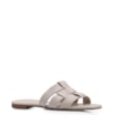 Rasteirinha Couro Off White - imagem 1
