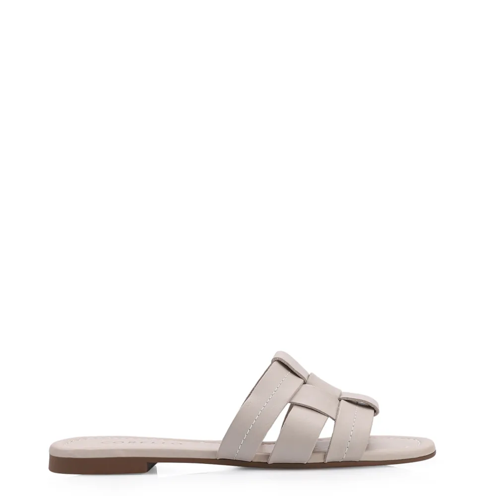 Rasteirinha Couro Off White - imagem 2