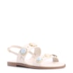 Rasteirinha Couro Off White - imagem 1
