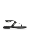 Rasteirinha Couro Preto - imagem 3