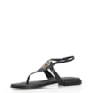 Rasteirinha Couro Preto - imagem 5