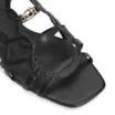 Rasteirinha Couro Preto - imagem 7