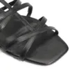 Rasteirinha Couro Preto - imagem 7