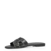 Rasteirinha Couro Preto - imagem 5