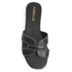 Rasteirinha Couro Preto - imagem 6