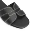Rasteirinha Couro Preto - imagem 7