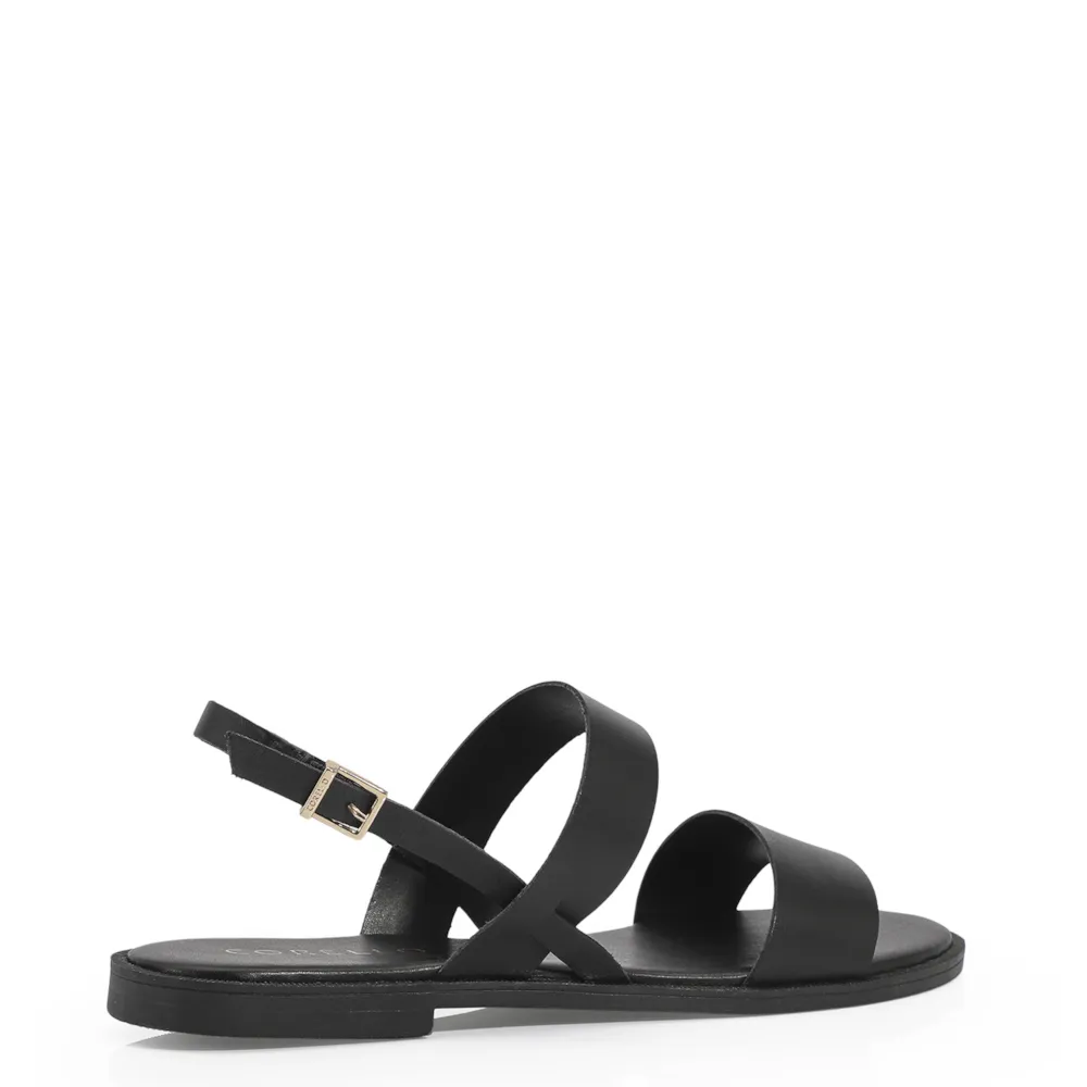 Rasteirinha Couro Preto - imagem 3