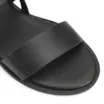 Rasteirinha Couro Preto - imagem 6