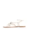 Rasteirinha Estrela Do Mar Couro Off White - imagem 5