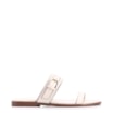 Rasteirinha Fivela Couro Off White - imagem 3