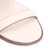Rasteirinha Fivela Couro Off White - imagem 7