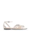 Rasteirinha Fivelas Verniz Off White - imagem 3