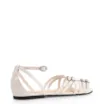 Rasteirinha Fivelas Verniz Off White - imagem 4