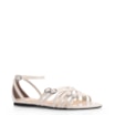 Rasteirinha Fivelas Verniz Off White - imagem 1