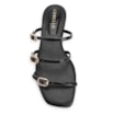 Rasteirinha Fivelas Verniz Preto - imagem 5