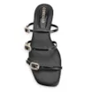 Rasteirinha Fivelas Verniz Preto - imagem 5