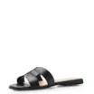 Rasteirinha Geometric Couro Preto - imagem 4
