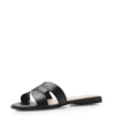 Rasteirinha Geometric Couro Preto - imagem 4