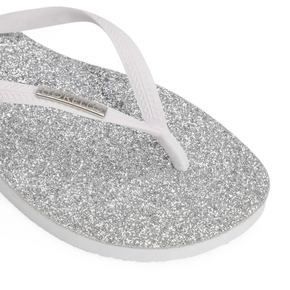 Rasteirinha Glitter Branco - imagem 6