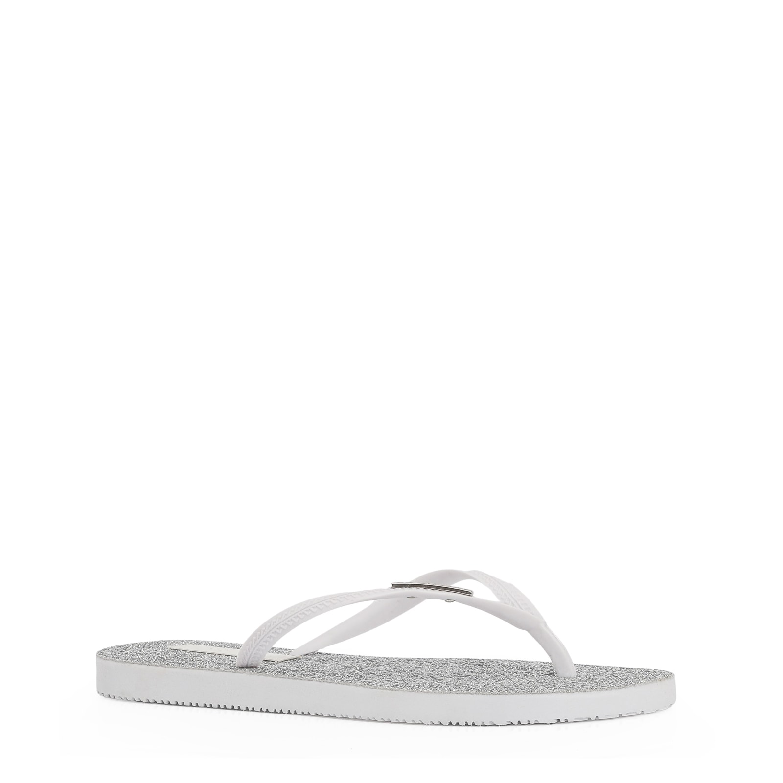 Rasteirinha Glitter Branco