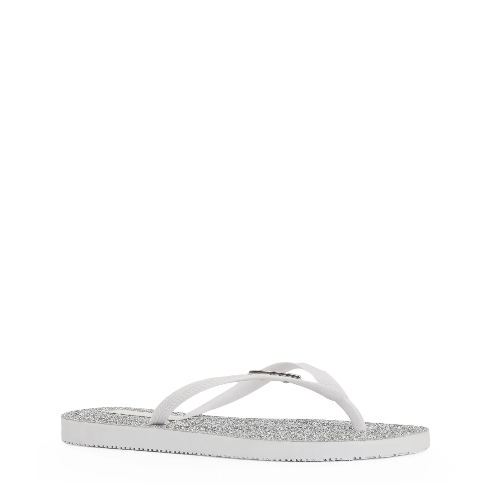 Rasteirinha Glitter Branco