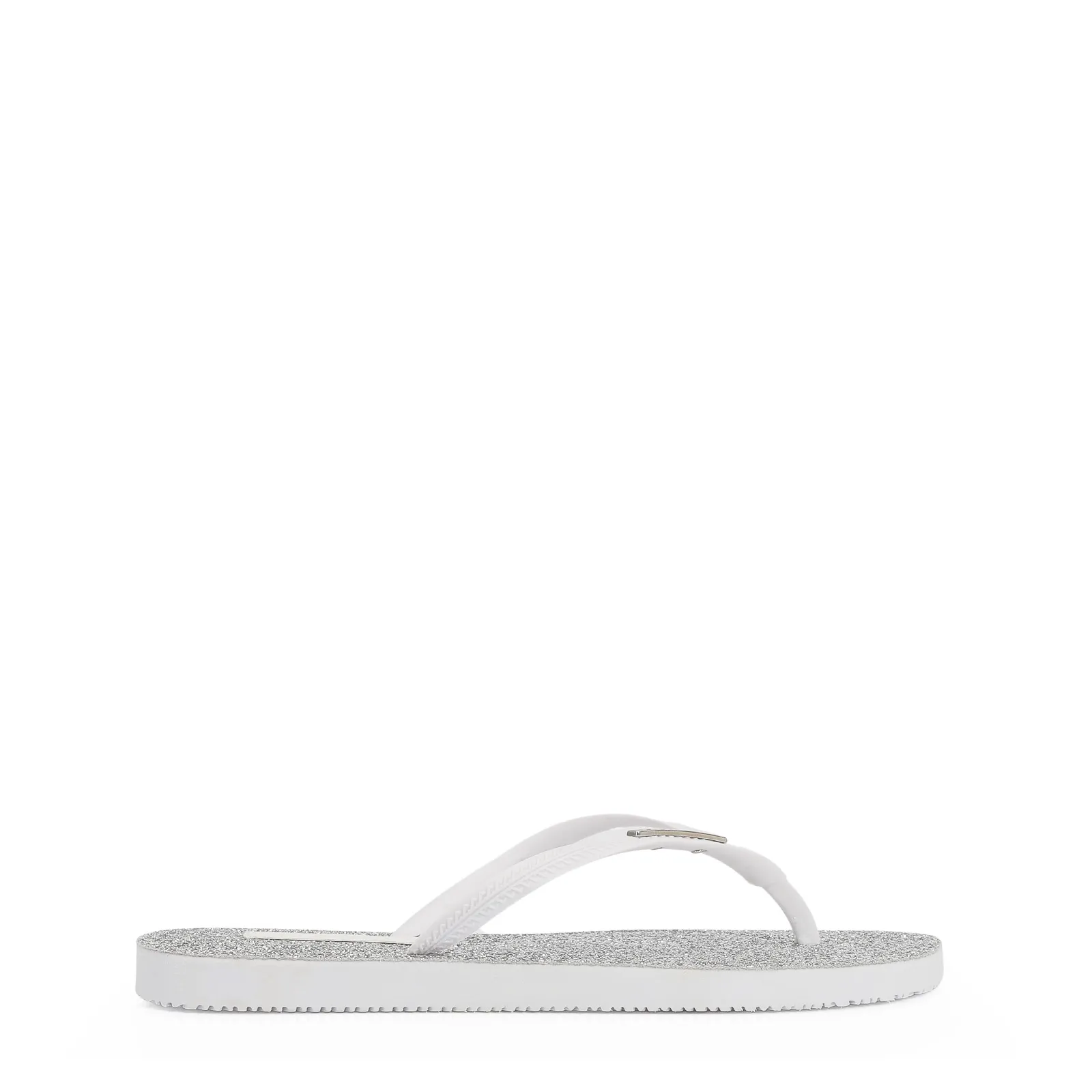 Rasteirinha Glitter Branco