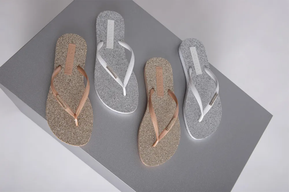 Rasteirinha Glitter Dourado - imagem 7