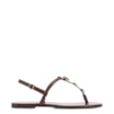 Rasteirinha Marrom Alt Croco Pedras - imagem 2