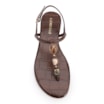 Rasteirinha Marrom Alt Croco Pedras - imagem 5