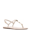 Rasteirinha Off White Alt Croco Pedras - imagem 1