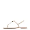 Rasteirinha Off White Alt Croco Pedras - imagem 4