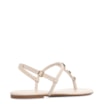 Rasteirinha Off White Alt Croco Pedras - imagem 3