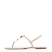 Rasteirinha Off White Alt Croco Pedras - imagem 4