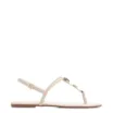 Rasteirinha Off White Alt Croco Pedras - imagem 2