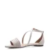 Rasteirinha Off White Couro/Alt Tiras Tramadas - imagem 5