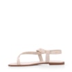 Rasteirinha Off White Couro Antique Ilhos Dourados - imagem 4