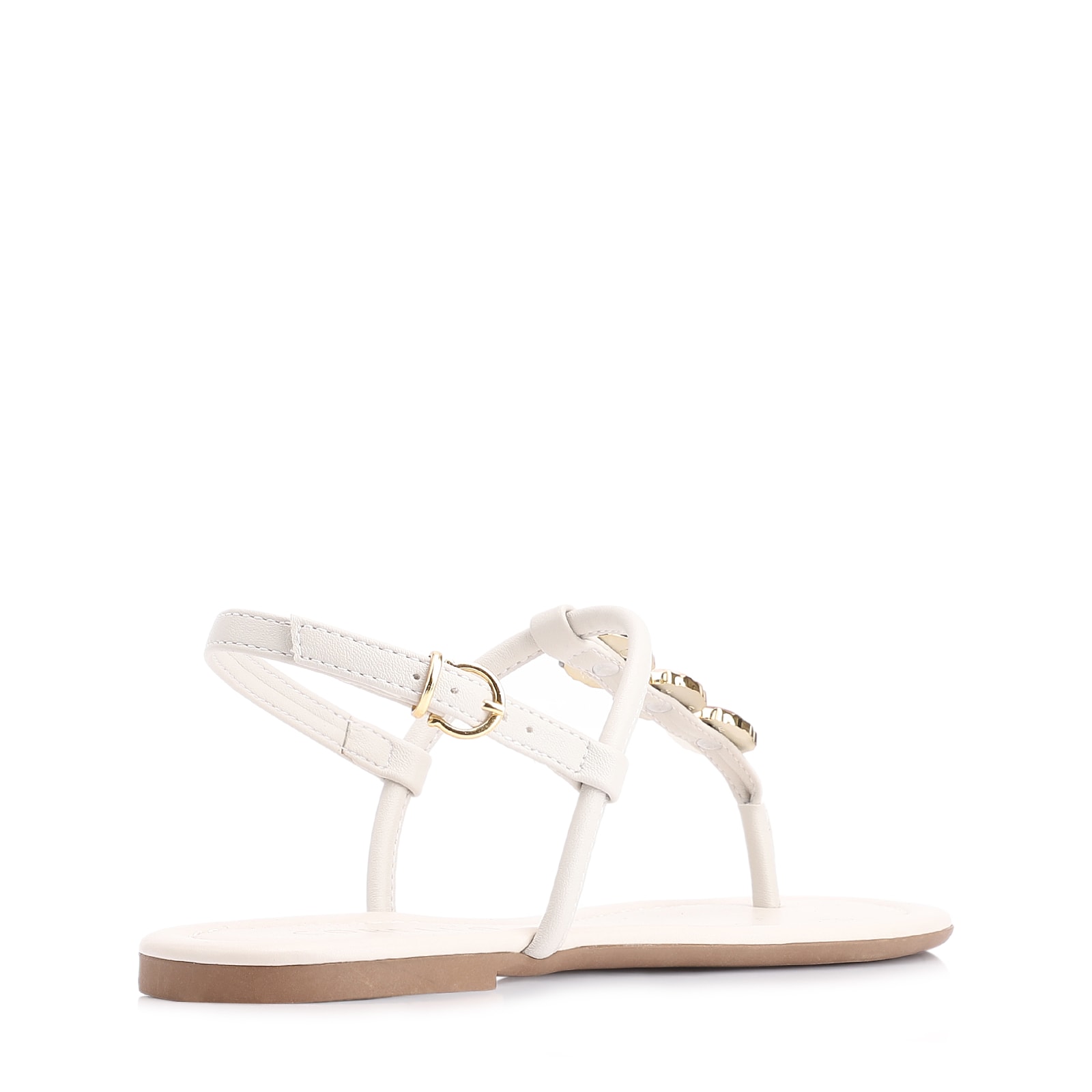 Rasteirinha Pedra Alt Off White
