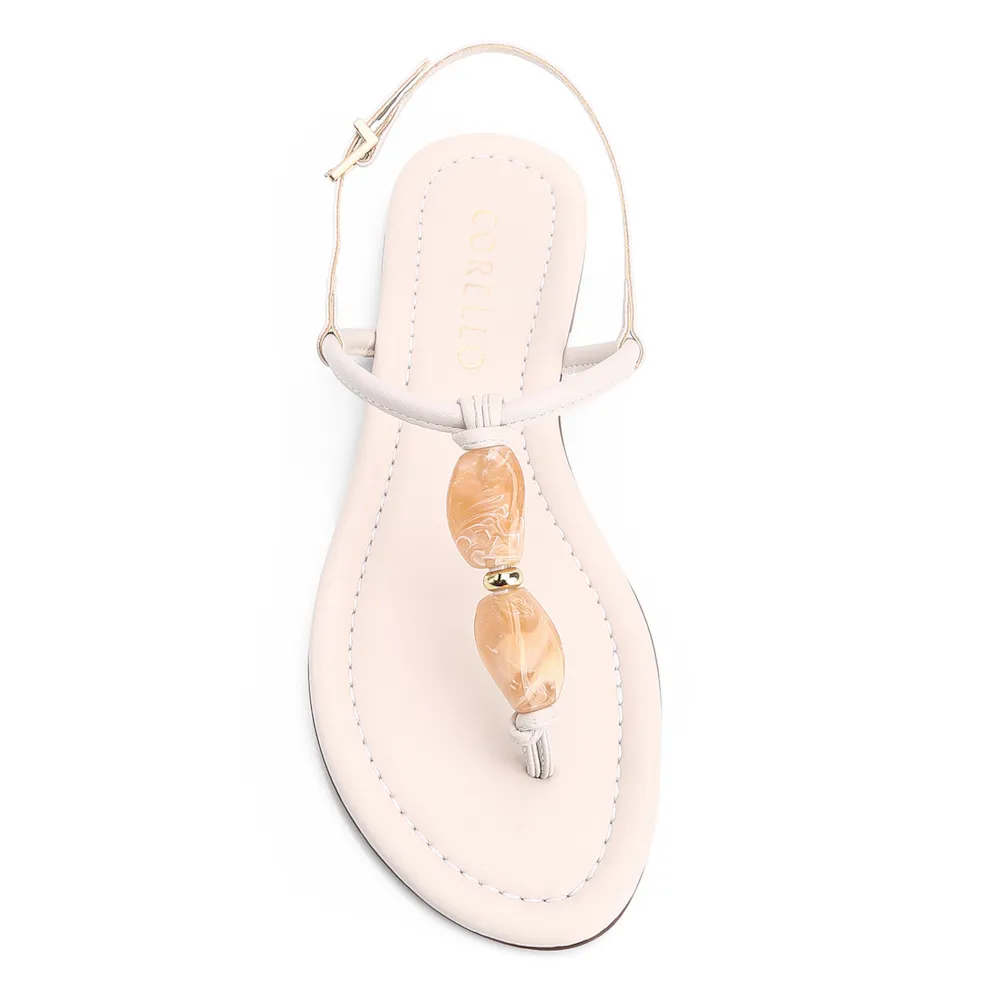 Rasteirinha Pedra Alt Off White - imagem 6