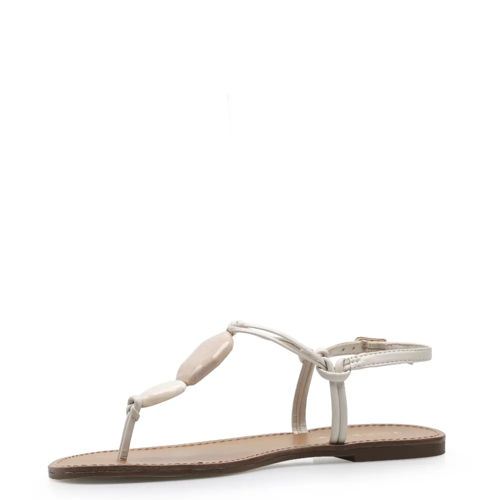 Rasteirinha Pedrarias Alternativo Off White - imagem 4