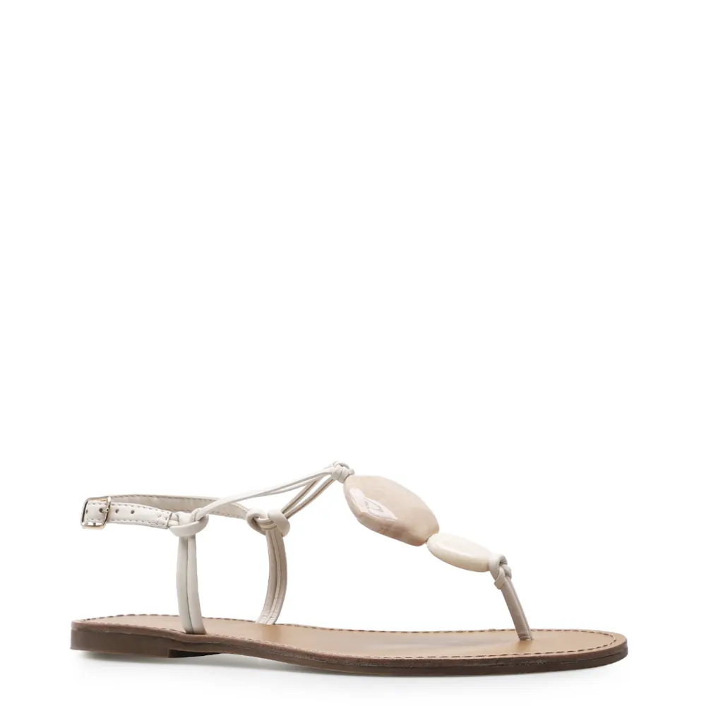 Rasteirinha Pedrarias Alternativo Off White