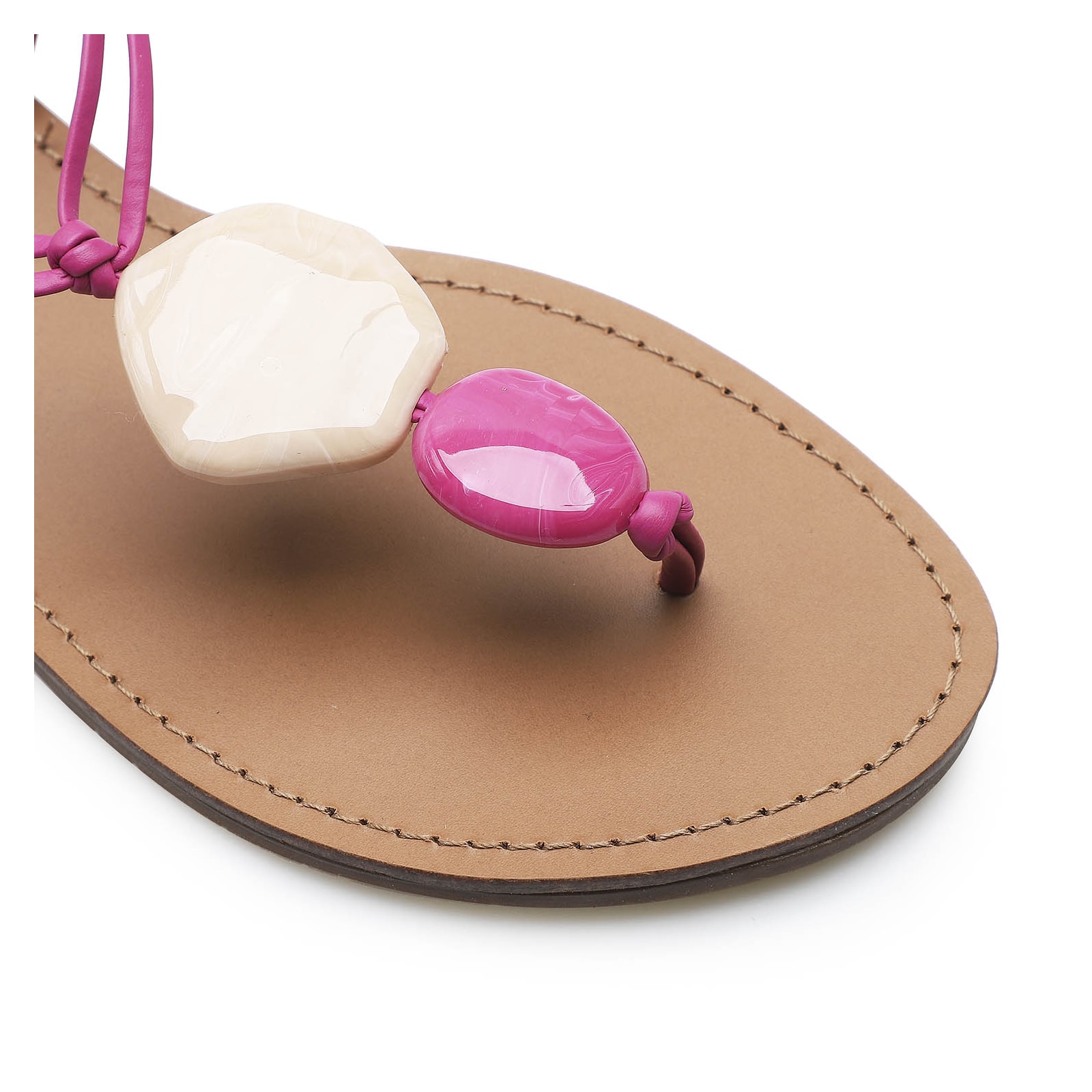 Rasteirinha Pedrarias Alternativo Rosa