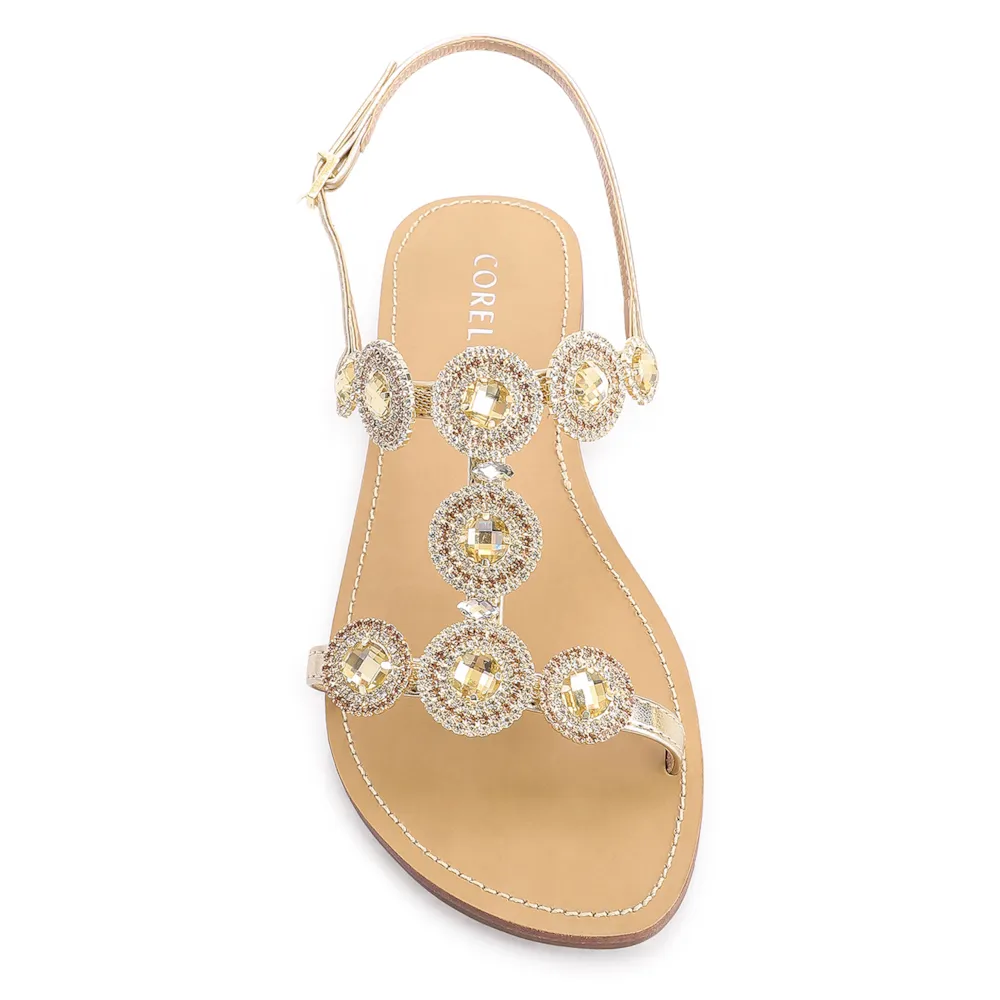 Rasteirinha Pedras Alt Dourado - imagem 5