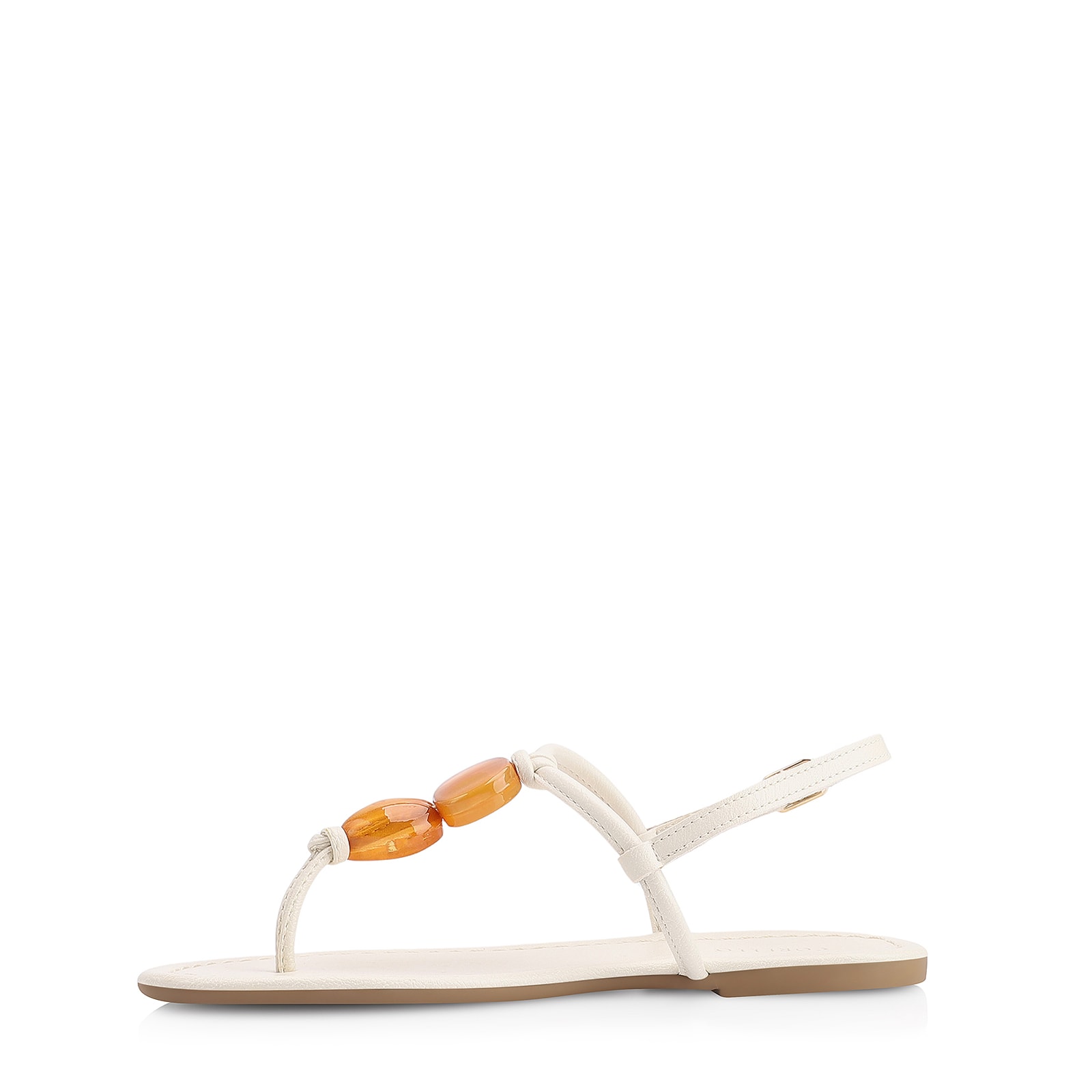 Rasteirinha Pedras Alternativo Off White